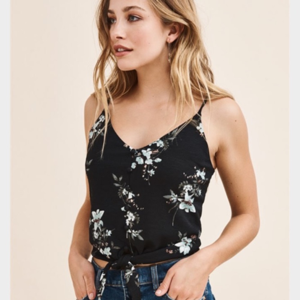 Crop Flower Tank